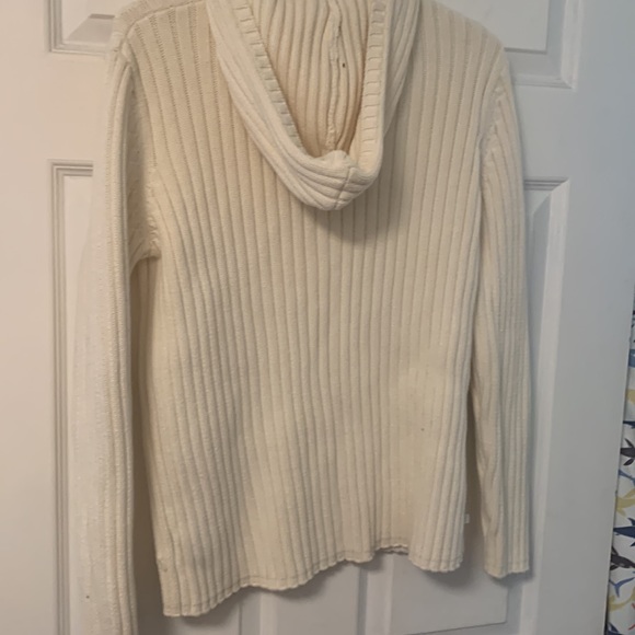 Ralph Lauren 100% Cotton Cable Knit Hoodie - Picture 4 of 4